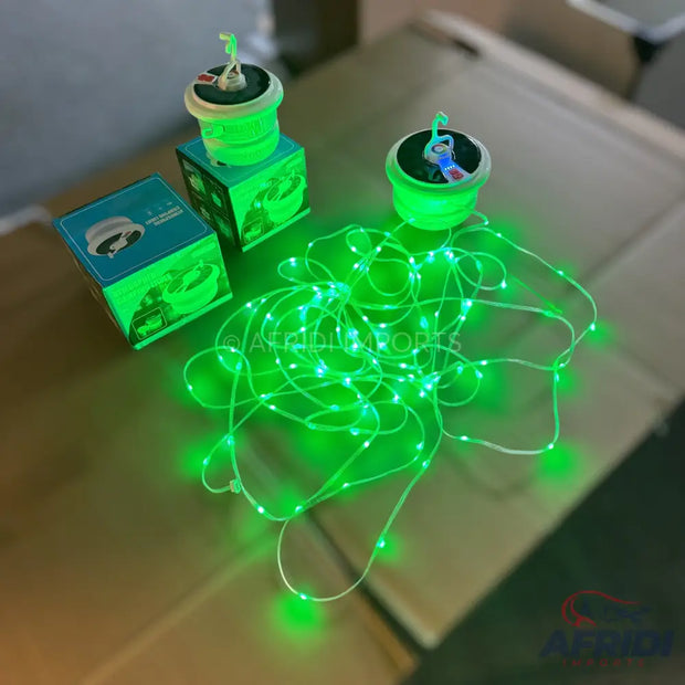 2-in-1 Camping Lamp with Fairy Lights