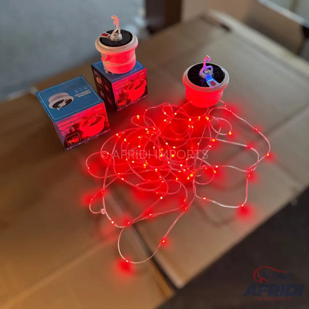 2-in-1 Camping Lamp with Fairy Lights