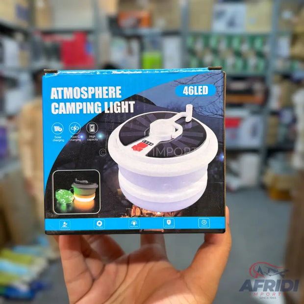 2-in-1 Camping Lamp with Fairy Lights