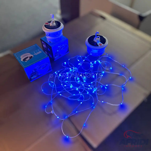 2-in-1 Camping Lamp with Fairy Lights