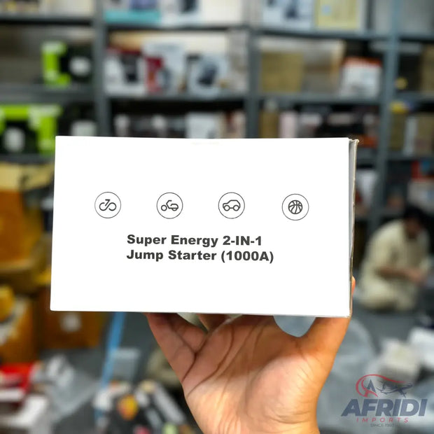 2-in-1 Jump Starter & Tire Inflator
