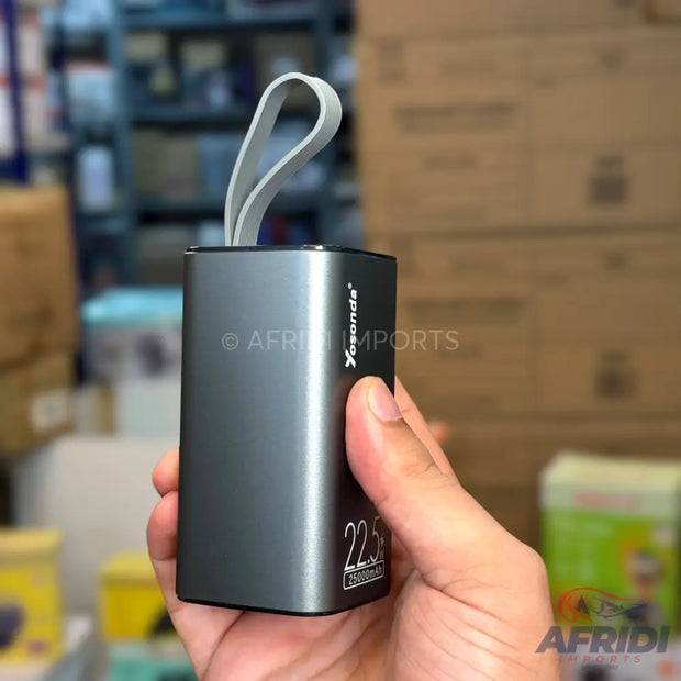 25,000mAH Power Bank P81 | 22.5W PD 20W | 1 Year Warranty