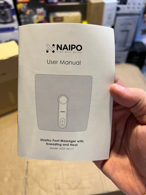 Naipo Foot Massager with Kneading & Heating