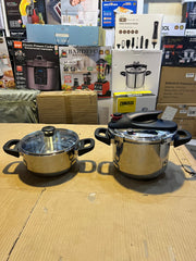 Unique Germany Branded 3in1 Stanless Steel Automatic Pressure Cooker