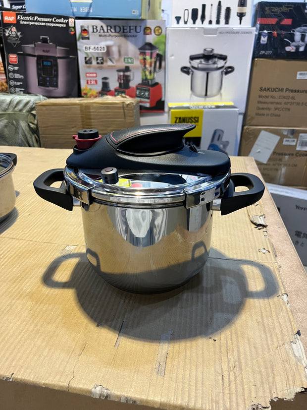 Unique Germany Branded 3in1 Stanless Steel Automatic Pressure Cooker