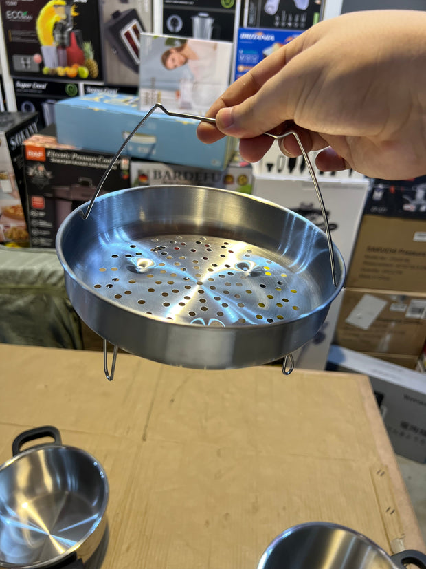 Unique Germany Branded 3in1 Stanless Steel Automatic Pressure Cooker