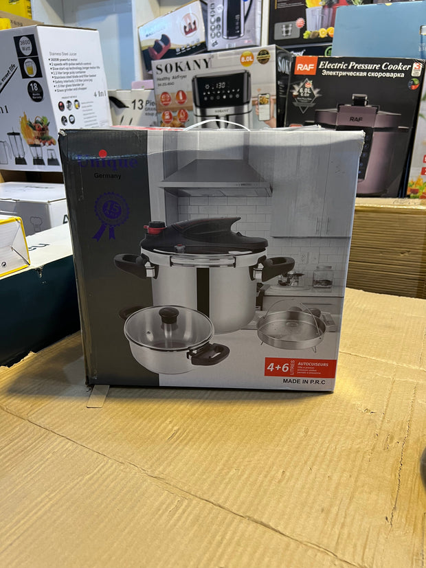Unique Germany Branded 3in1 Stanless Steel Automatic Pressure Cooker