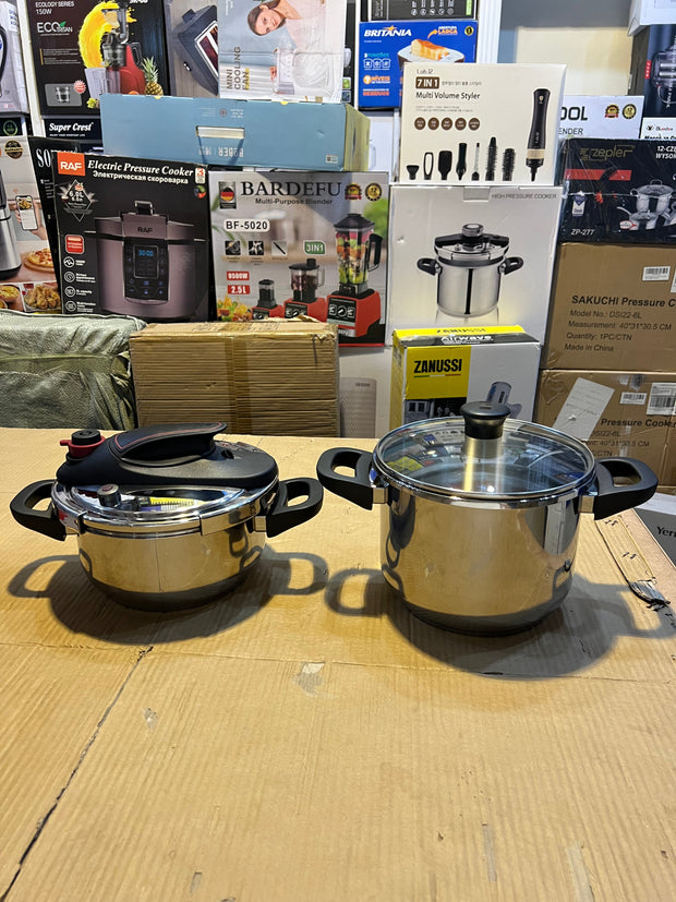 Unique Germany Branded 3in1 Stanless Steel Automatic Pressure Cooker