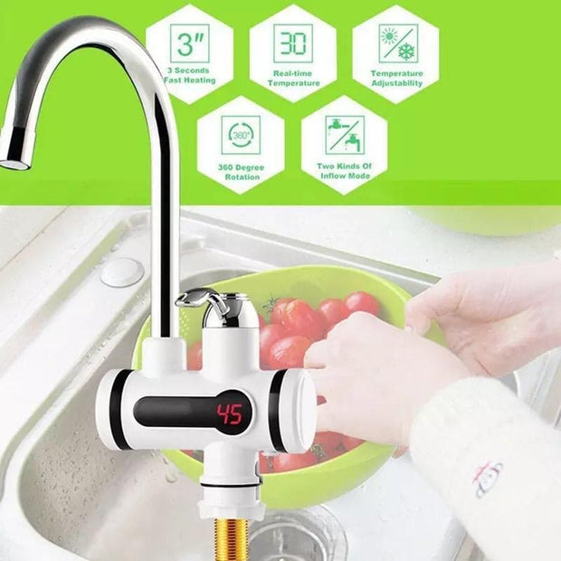 Electric water Heater Faucet Tap With Display
