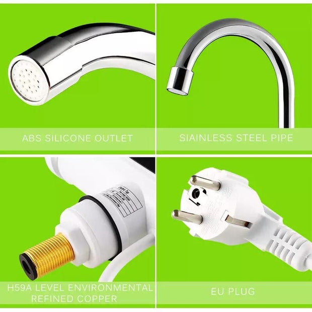 Electric water Heater Faucet Tap With Display