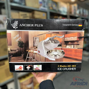 Acher Plus 3-Blades Powerful Ice Crusher - German Lot