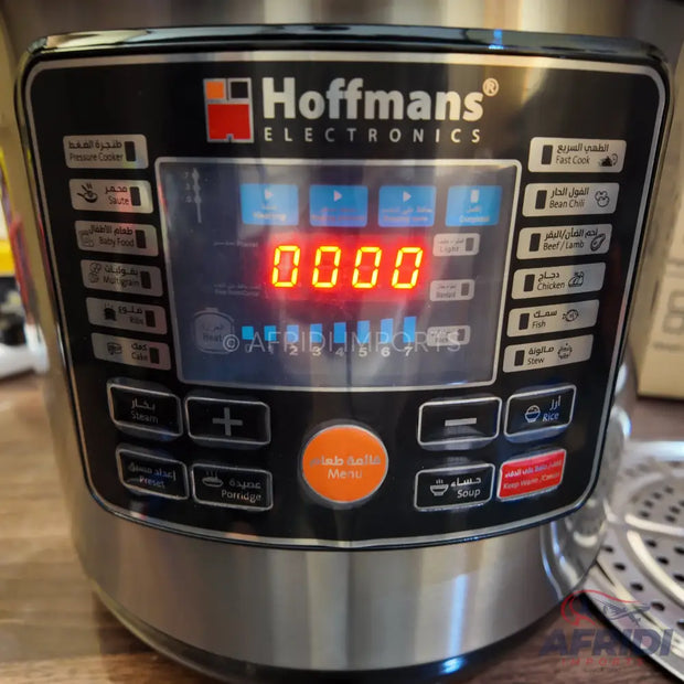 Hoffmans 8L Electric Pressure Cooker - German Lot