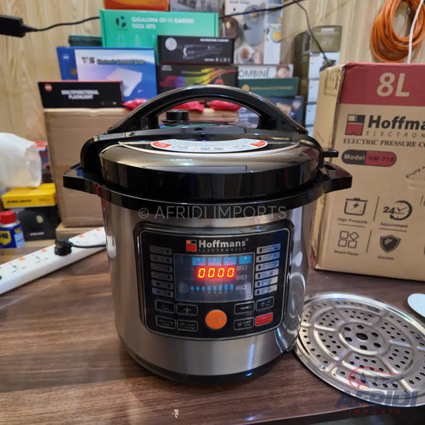 Hoffmans 8L Electric Pressure Cooker - German Lot
