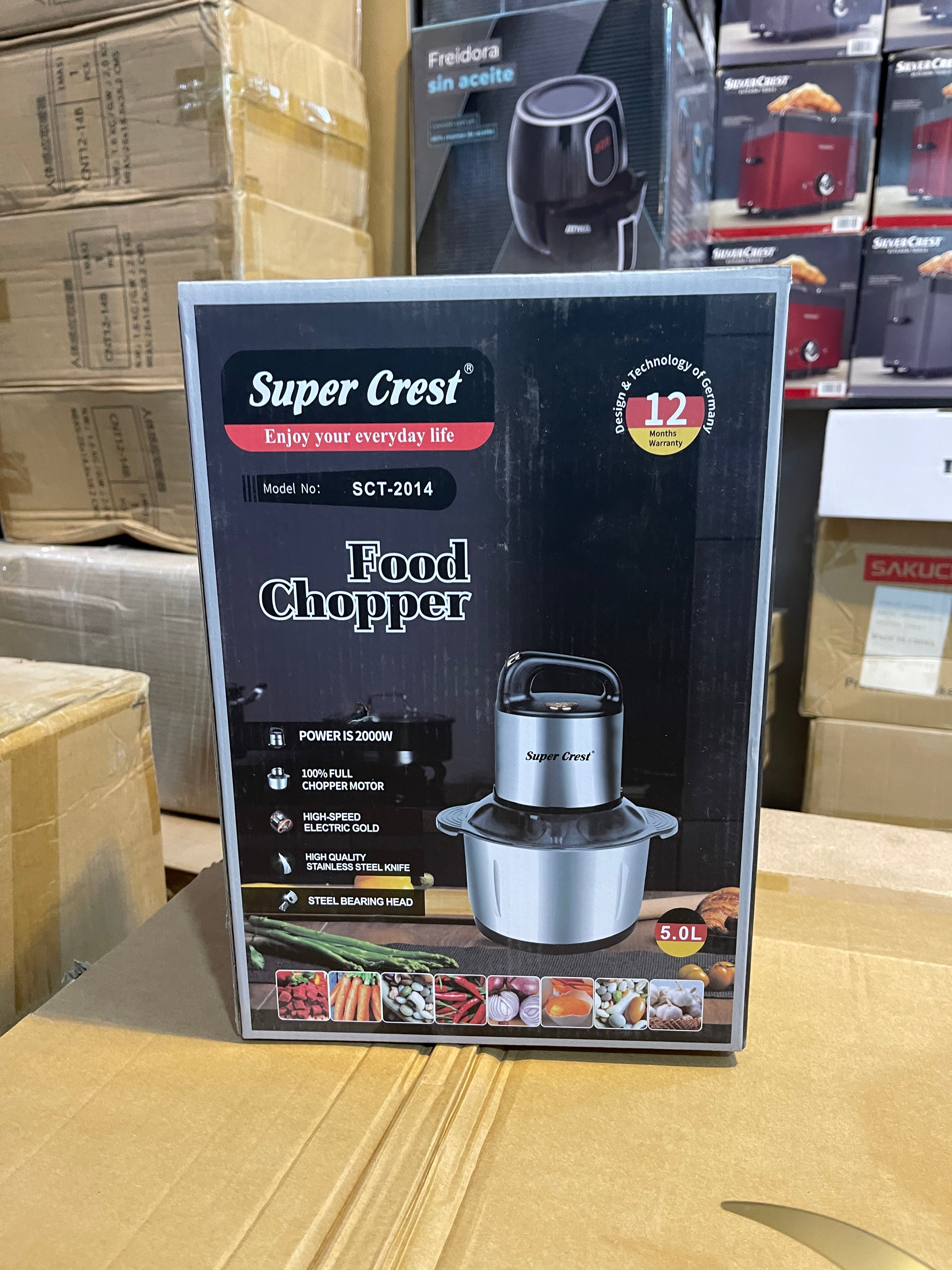 Super Crest Meat Chopper 5Litre { 12 blades }